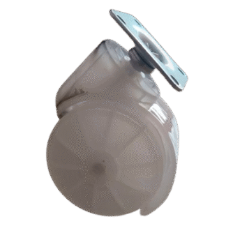 Cooler Wheel Plate White